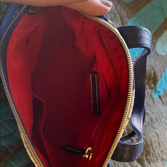 Dooney & Bourke Blue Floral Women's Bag - Picture 3 of 4